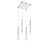 Bowning 4 - Light LED Cluster Pendant-187230357