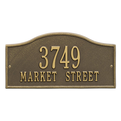Personalized Address Plaque