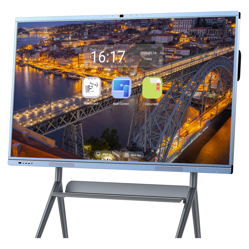 Les téléviseurs intelligents JYXCN affichent un affichage tactile multi-utilisateurs avec tableau tactile pour la salle de classe, le bureau et le salon
