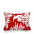 Motif floral rouge / blanc