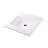 Kubitop 24'' L Bathroom Sink
