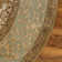 Tapis oriental crème / vert Ophelia