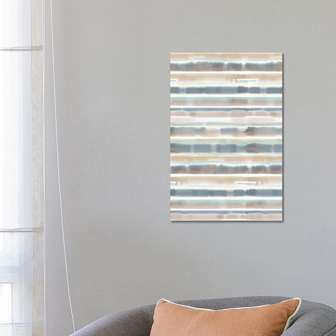 Watercolor Stripe Earthy