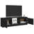 vidaXL TV Cabinet with LED Lights Black 120x30x36 cm-1652193331-1676640990