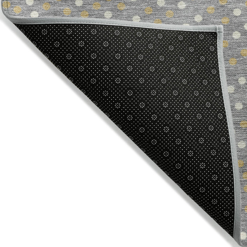 Tapis d'intérieur / extérieur gris Mirelia , 10 pi x 14 pi
