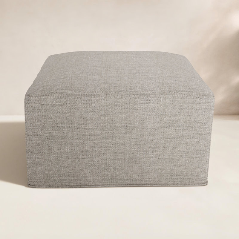  Repose-pieds extérieur Praia Sunbrella®, Sunbrella® Cast Silver