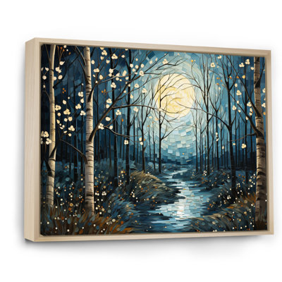 " Birch Woods Mystic Moonlight VI "