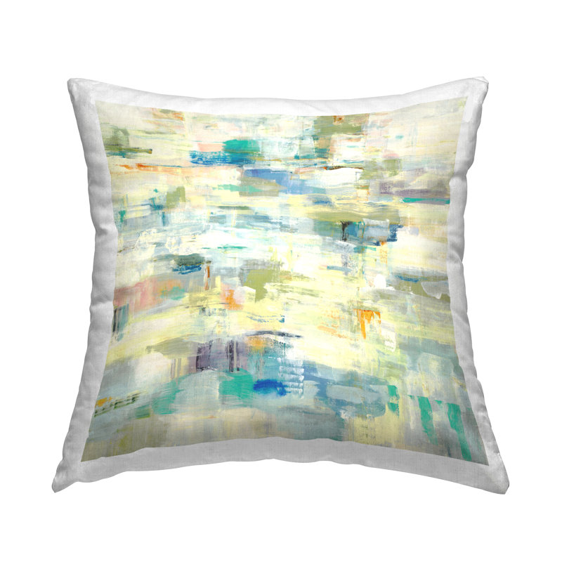 Abstract Throw Pillow