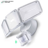 40 Watt LED Dusk to Dawn Flood Light with Motion Sensor
