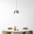 Lyle 1-Light Frosted Glass Dome Pendant-938682259