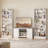 71"H X 24"W 7-Tier Modern Simple  Bookcase with Top Open Compartment-2085636367-2085207558