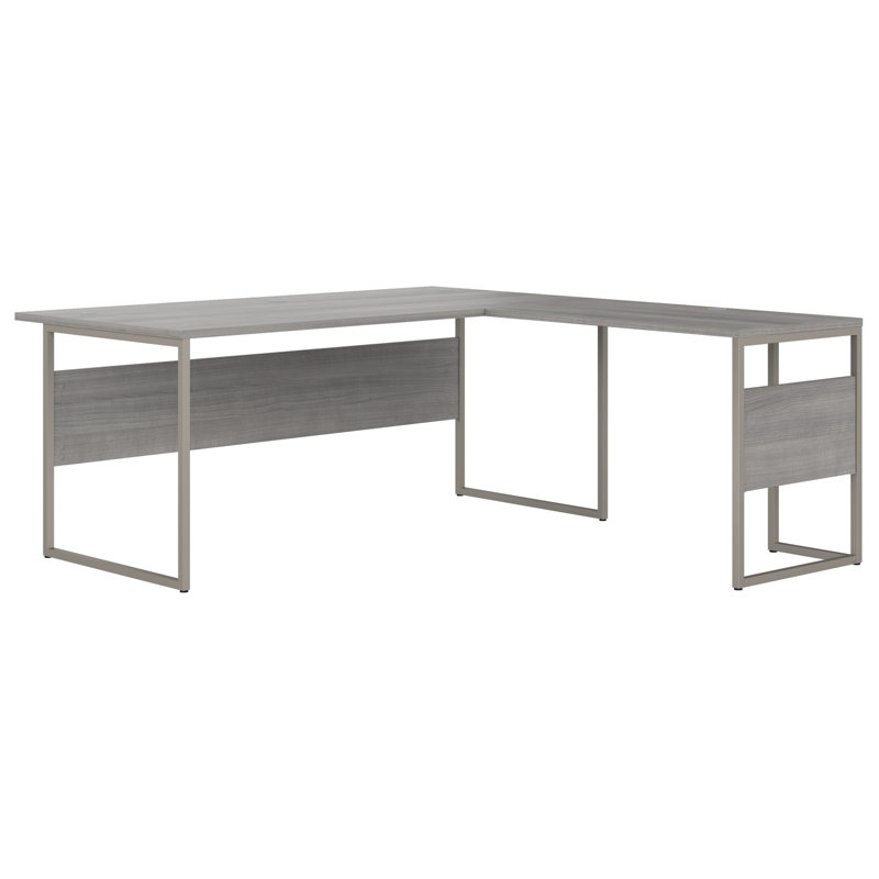 Hybrid Piece Computer Desk Office Set, Beige