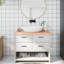 Avryn 100cm Solid Wood Bathroom Vanity Top-577289323