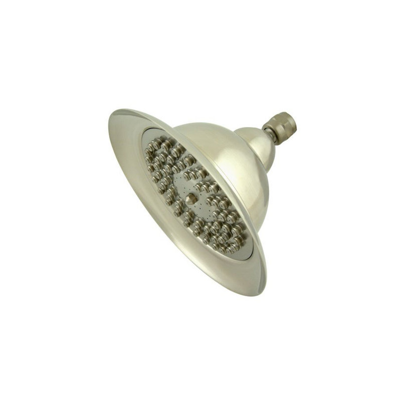 Multi Function Rain Shower Head, Satin Nickel