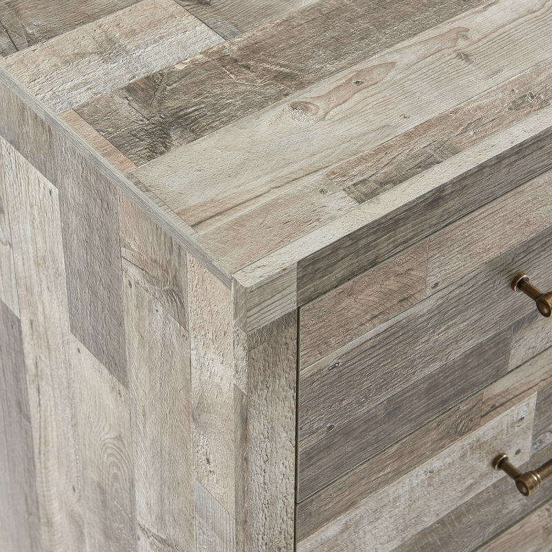 Commode décorative 6 tiroirs Nailsea, Gris