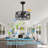 Alexis Ceiling Fan with 3-Speed AC Motor & Remote Control (Bulb Not Included)