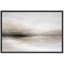 «Soft Neutral Horizon», impression de salon minimaliste, impression sur toile encadrée-126054674-126054670