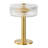 Richmon 17 Inch Glass/Metal Table Lamp