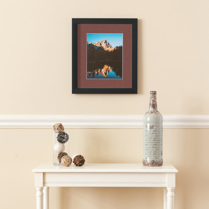Cadre pour photo simple 20 "x 28" en bois mat, Brique