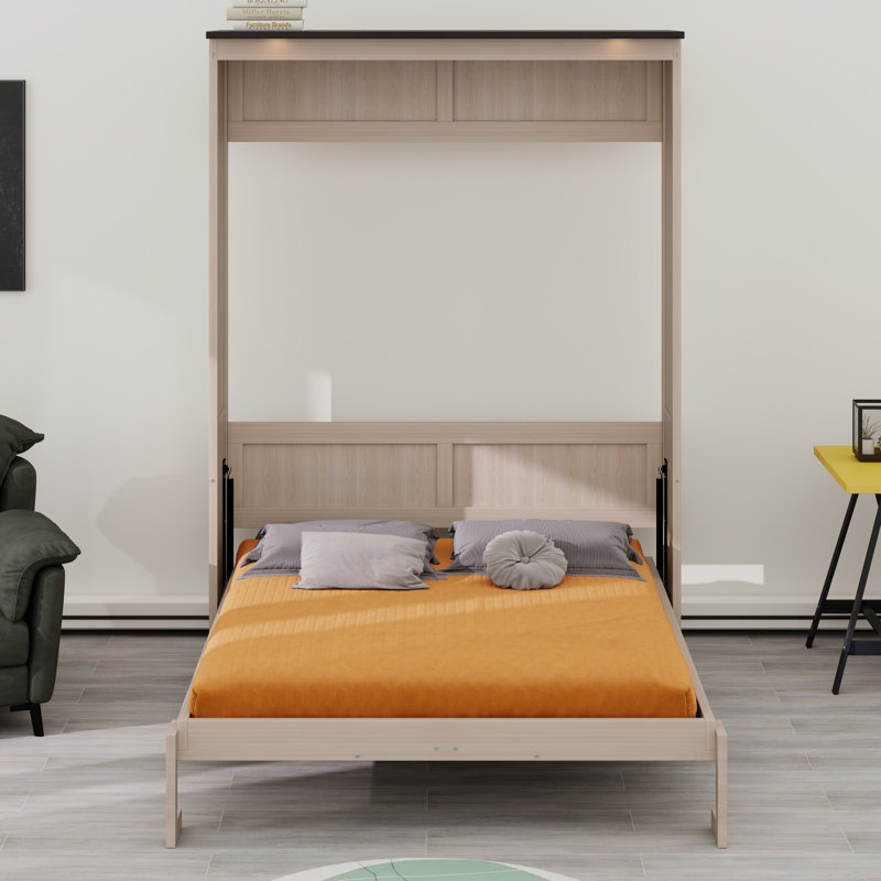 Lit escamotable moderne avec DEL