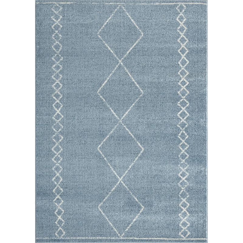 Tapis bleu Adileni, Rectangle 6 pi x 9 pi
