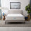 Matelas en mousse viscoélastique imprégnée de gel mi-ferme 12 po Lucid SureCool ™