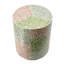 Tabouret de jardin cylindrique, table d'appoint Capiz