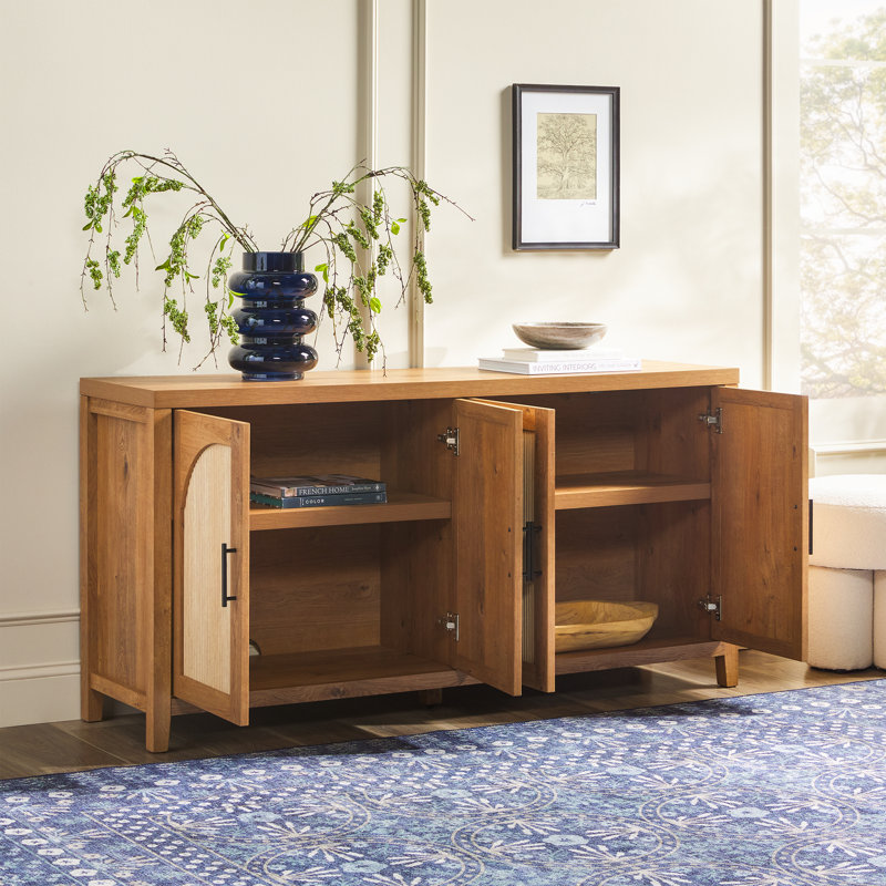 Buffet Eilisha, Chêne anglais, H 30 po x l 60 po x P 15,75 po