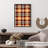 Abstract Fall Plaid Pattern IX Modern Unframed Art Print-1418334173