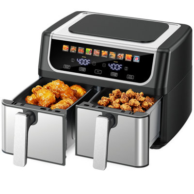 Friteuse Touch Dual Air avec rappel pour les repas croustillants et hypocaloriques