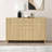 Ann 47" W Sideboard Cabinet with Stepped Panel Doors-948865650