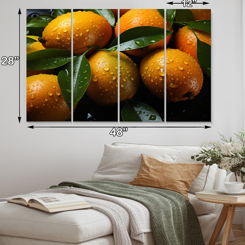 Modern Food & Beverage Wall Decor on Metal