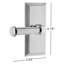 Grandeur Carré Plate with Georgetown Lever-1451468794-1451468788-1380716214
