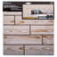 Carreau de métro en PVC 12 po x 12 po Woodgrain-48686545
