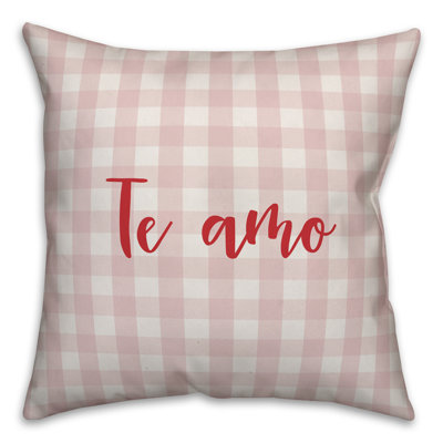  Coussin Te Amo