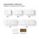Jute Tones 60" Vanity Base Only 2 Sink Bathroom Vanity Base Only Base