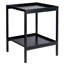 Table de bout noire Living Room