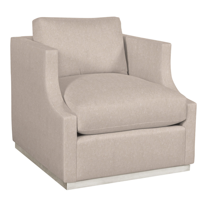 Fauteuil Thom Filicia Home, 100 % polyester fauve Jiggles, Navajo