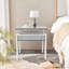 Table d'appoint avec plateau en verre transparent-810161856