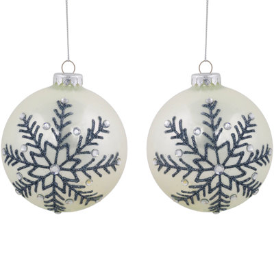 4'' Glass Ball Ornament