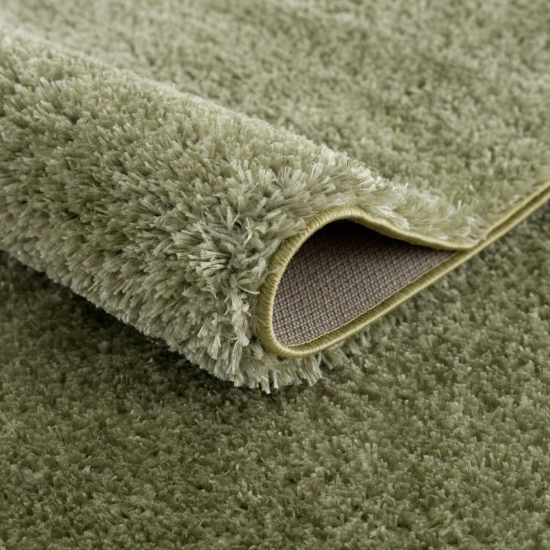 Tapis vert peluche Wolcottville Performance, Rectangle 9 pi 3 po x 12 pi