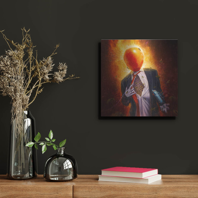 "Anxiété" par Mario Sanchez Nevado, H 12 po x l 12 po