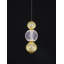 1 - Light Gold LED Unique/Statement Pendant