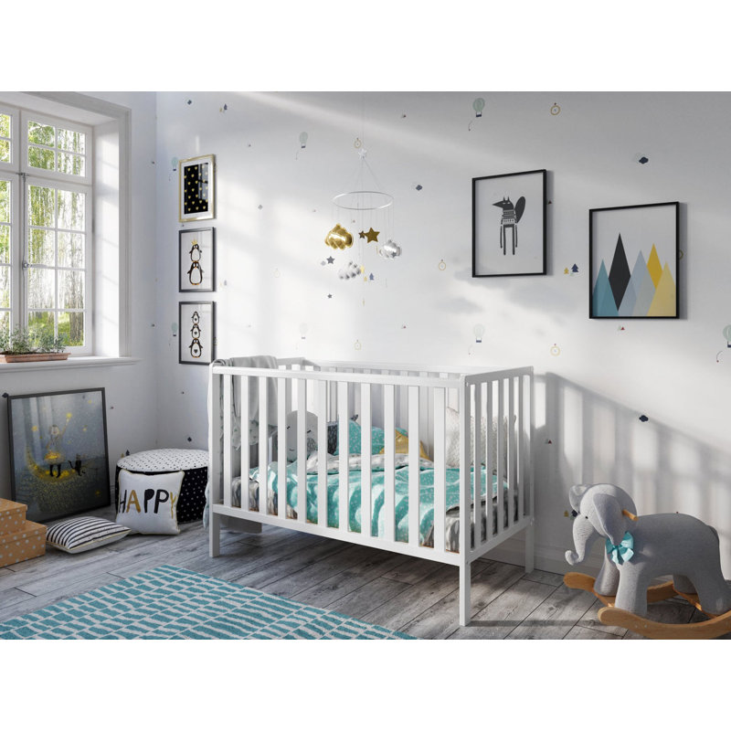 Krumm Cot Bed, White
