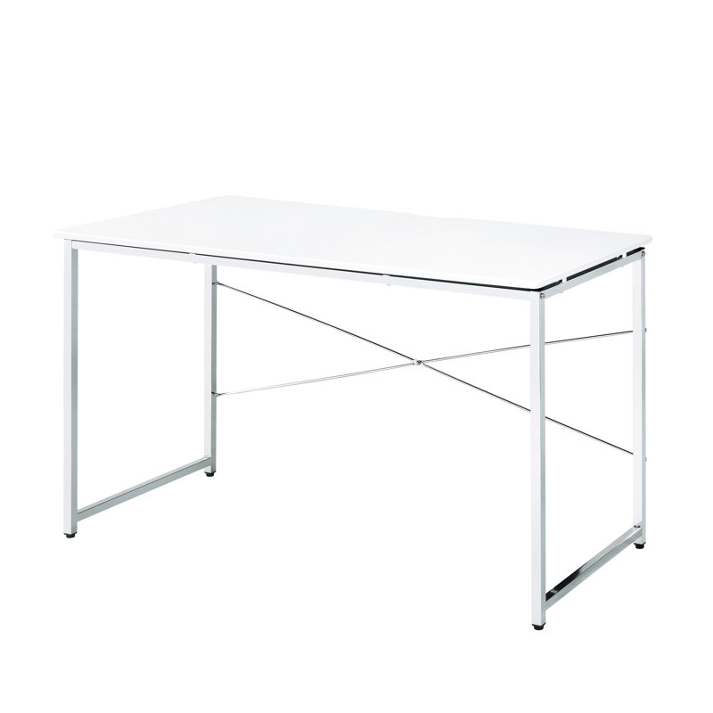 Bureau blanc et traîneau pour une utilisation moderne - et gracieuse et élégante