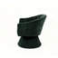 Fauteuil d'appoint pivotant à 360 degrés, fauteuil demi-tonneau capitonné Modern-1592086487