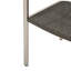 2 chaises d'extérieur Cape Coral, structure en aluminium robuste gris, idéales pour les chaises de terrasse et de jardin