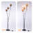 Lianabel 64.96'' Rattan Tree Floor Lamp with 3 Bulbs Included