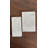 Serrated White Marble Presentation Set