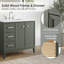 Ensemble de meuble-lavabo simple 36 po-129420470